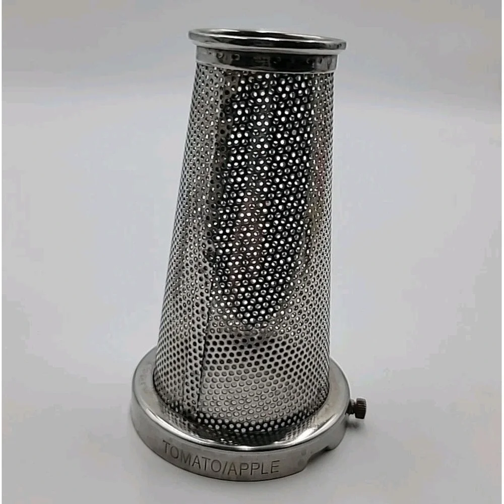 Back to Basics 220 Food Strainer Replacement Part Berry Apple Tomato Screen Cone